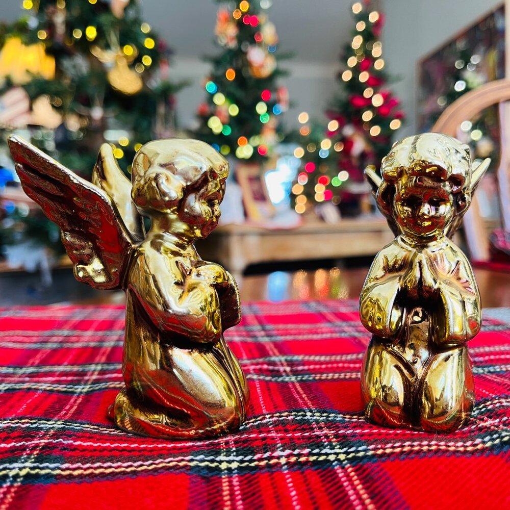 ❌GIFTED❌Mid-century porcelain angels - Picture 9 of 10